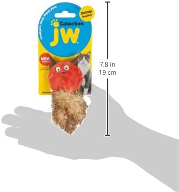 Petmate JW CatAction Catnip Squirrel Cat Toy