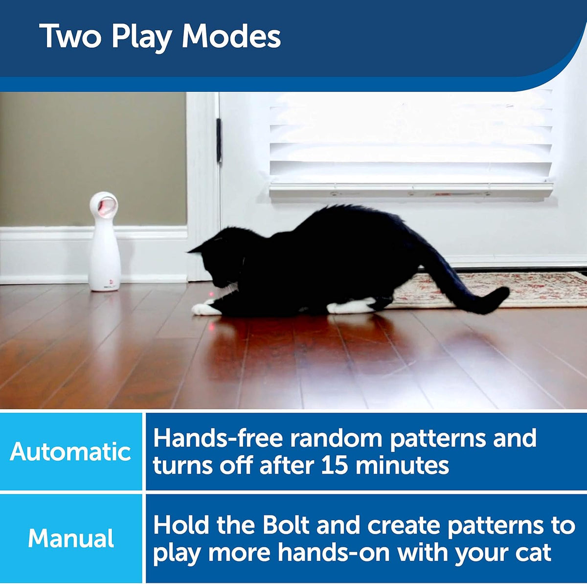PetSafe FroliCat BOLT Automatic Laser Light Interactive Cat Toy