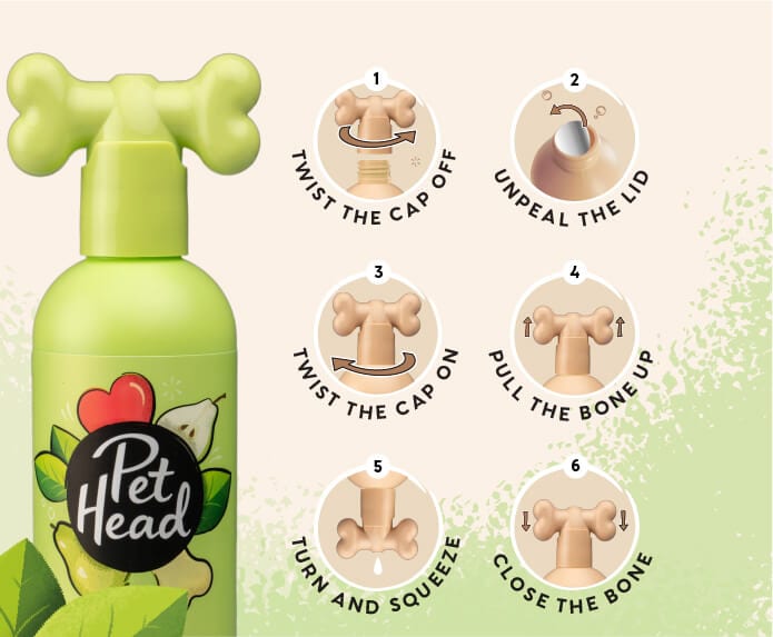 Pet Head Mucky Pup Puppy Shampoo for Sensitive Skin – Prickly Pear & Rosehip Oil | Pear Scent | Vegan & Cruelty-Free | 300ml