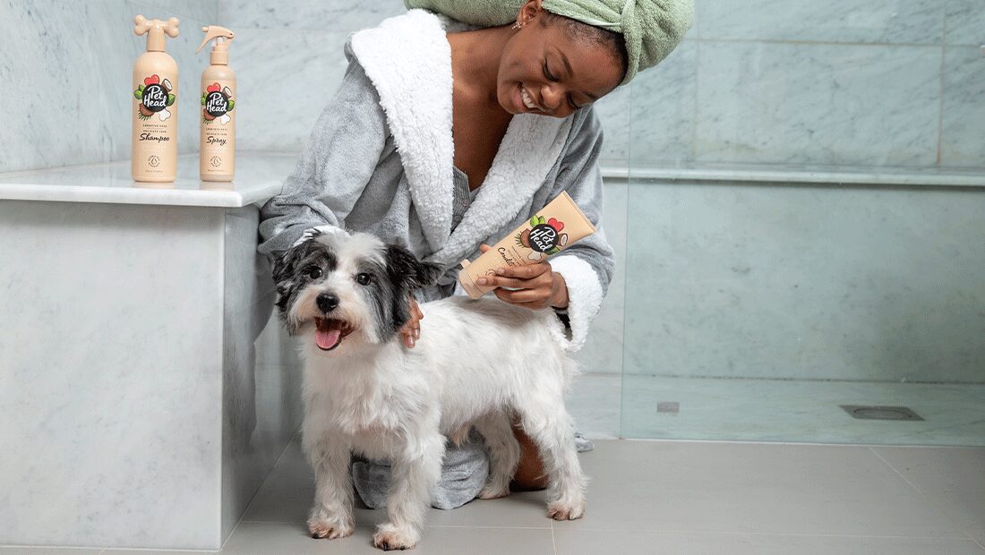 Pet Head Sensitive Soul Dog Conditioner for Sensitive Skin – Oatmeal & Marula Oil | Coconut Scent | Vegan & Cruelty-Free | 250ml
