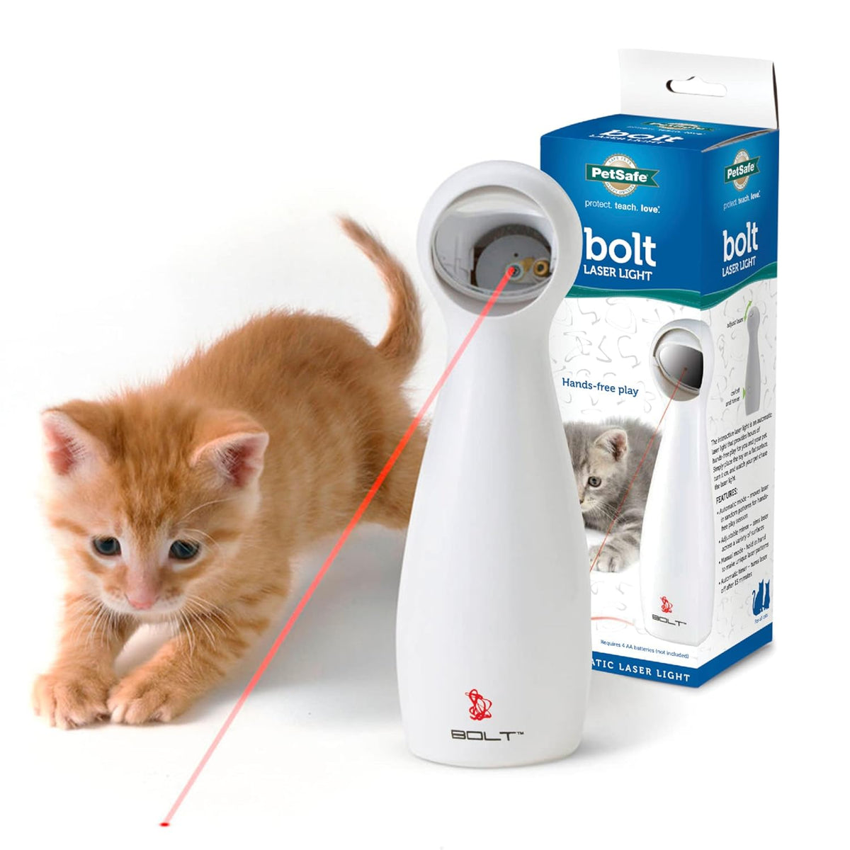 PetSafe FroliCat BOLT Automatic Laser Light Interactive Cat Toy