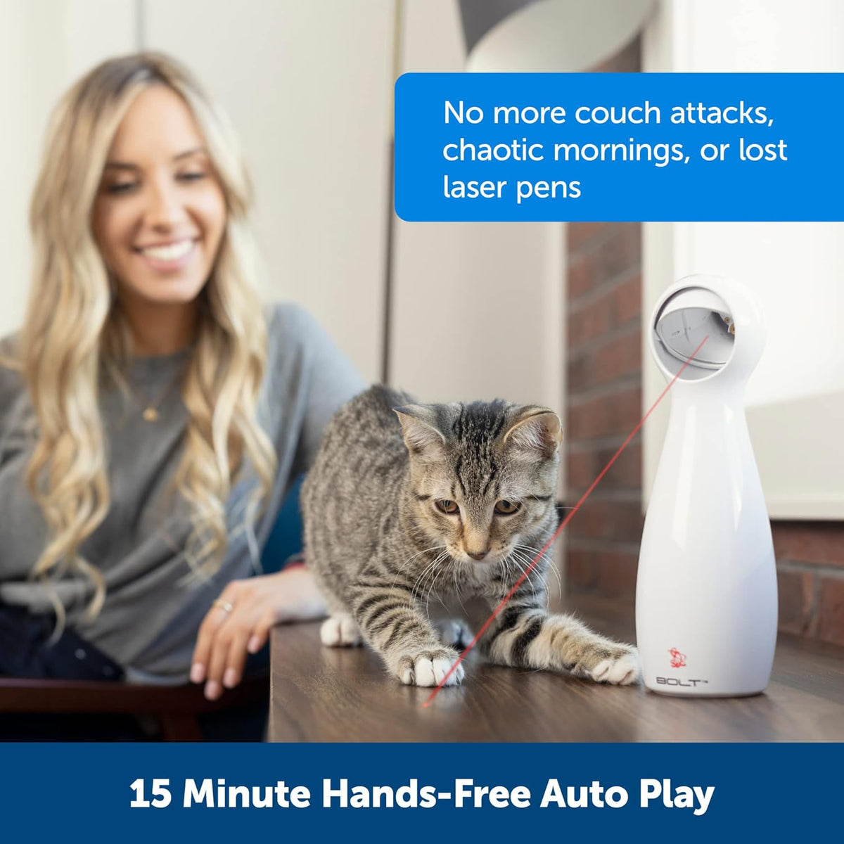 PetSafe FroliCat BOLT Automatic Laser Light Interactive Cat Toy