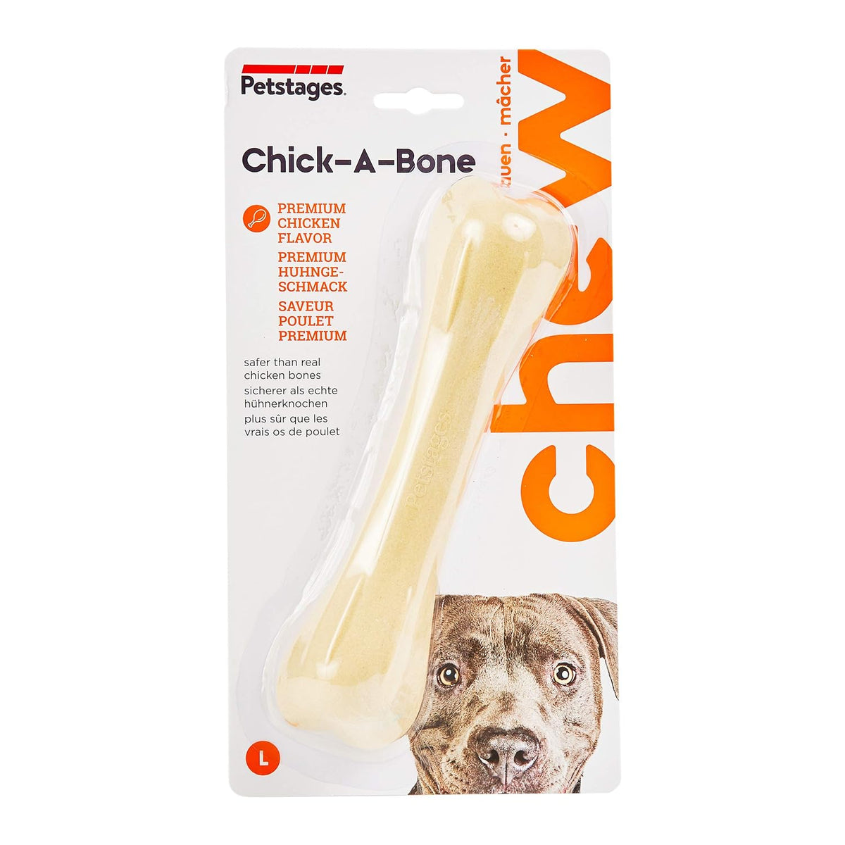 Petstages Chick-A-Bone Dog Toy – Large