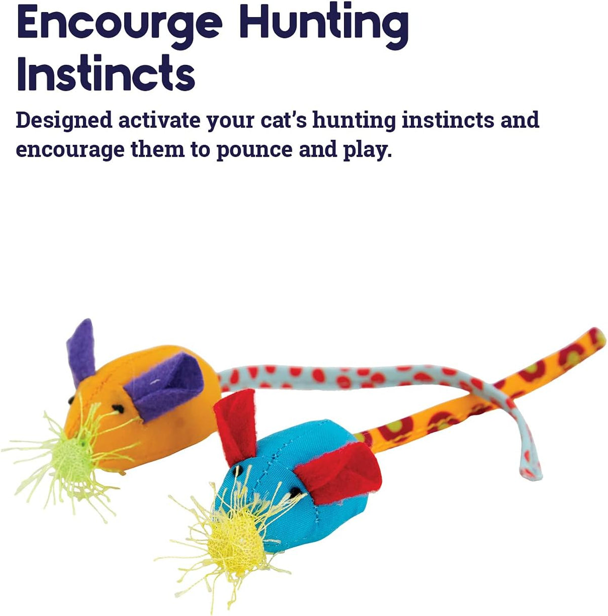Petstages Twice Mice Cat Toy