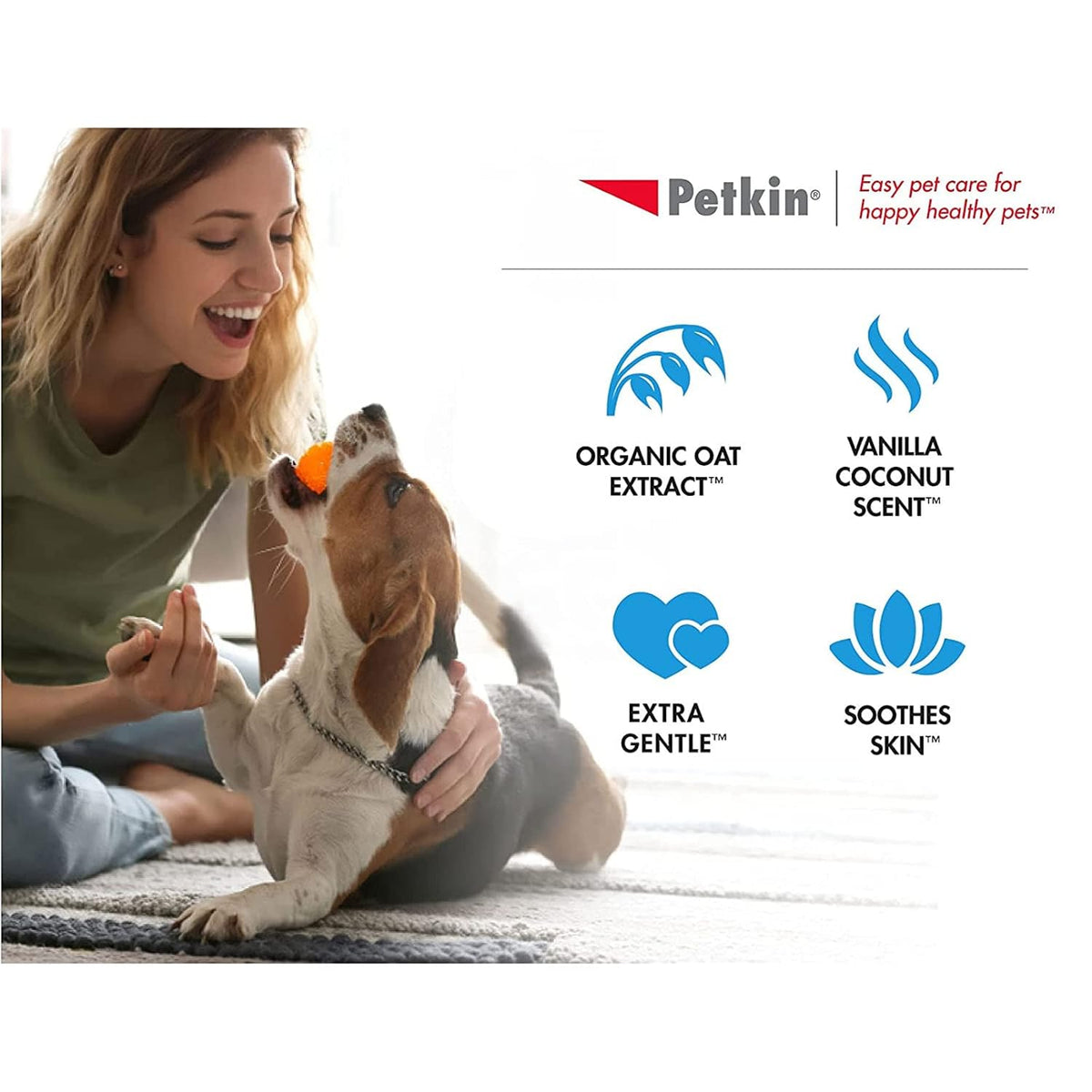 Petkin Extra Mega Valu Pet Wipes – 200ct