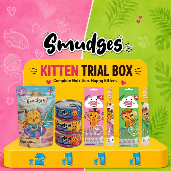 Smudges Kitten Starter Trial Box