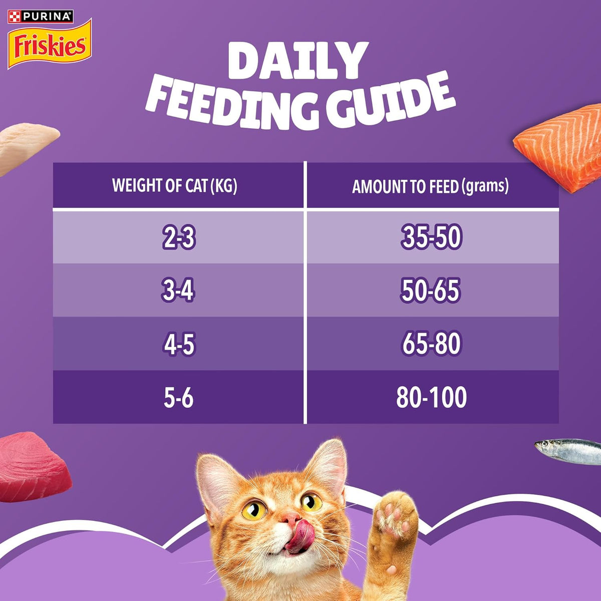 Purina Friskies Surfin' Favourites Adult Dry Cat Food with Mackerel, Tuna, Salmon & Sardine Flavours 6kg