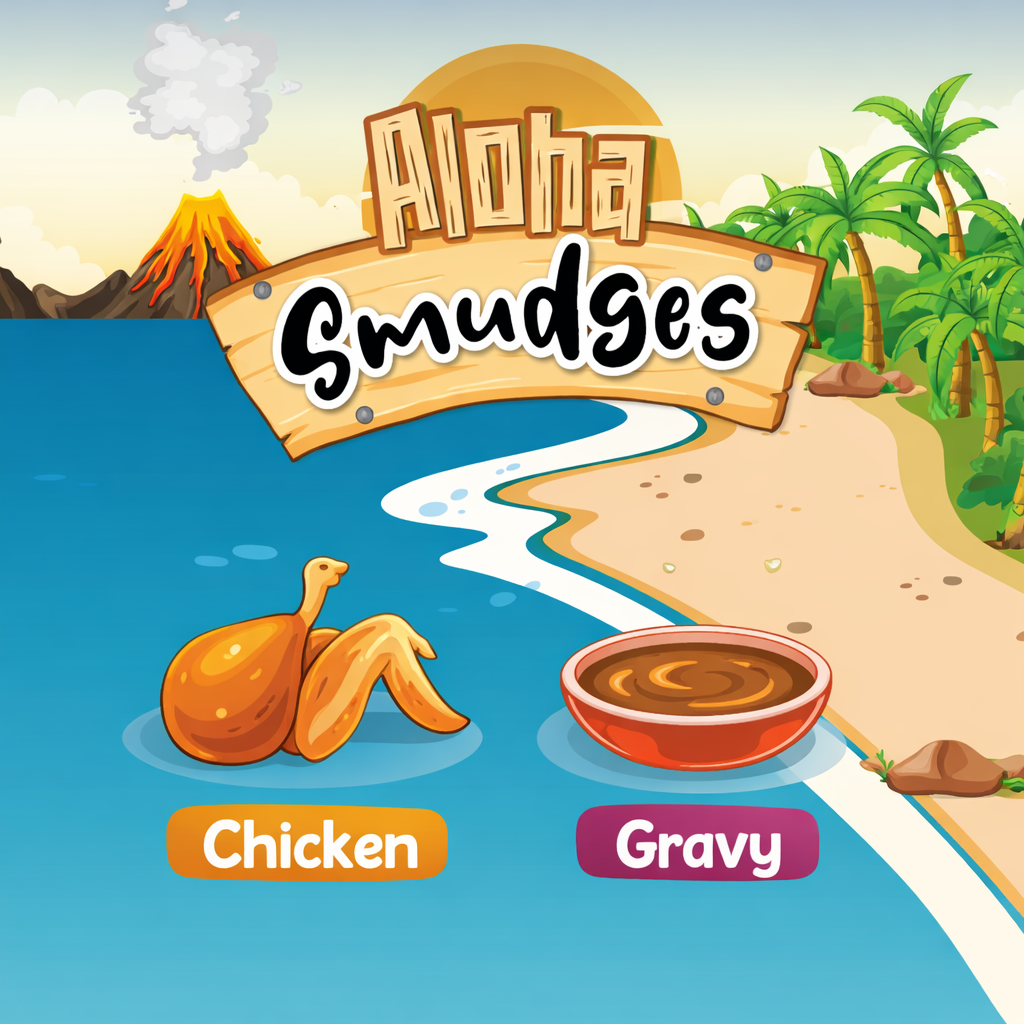 Aloha Smudges Chicken Kitten Cat wet food in Gravy 85g Pouch