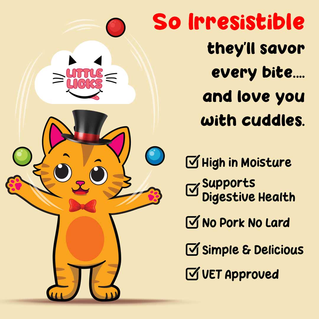 Smudges Little Licks Chicken Creamy Bisque Treats for Kitten Cat 4 x 15g