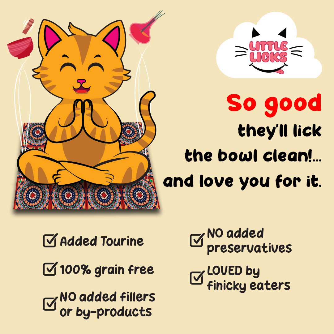 Smudges Little Licks Chicken Creamy Bisque Treats for Kitten Cat 4 x 15g