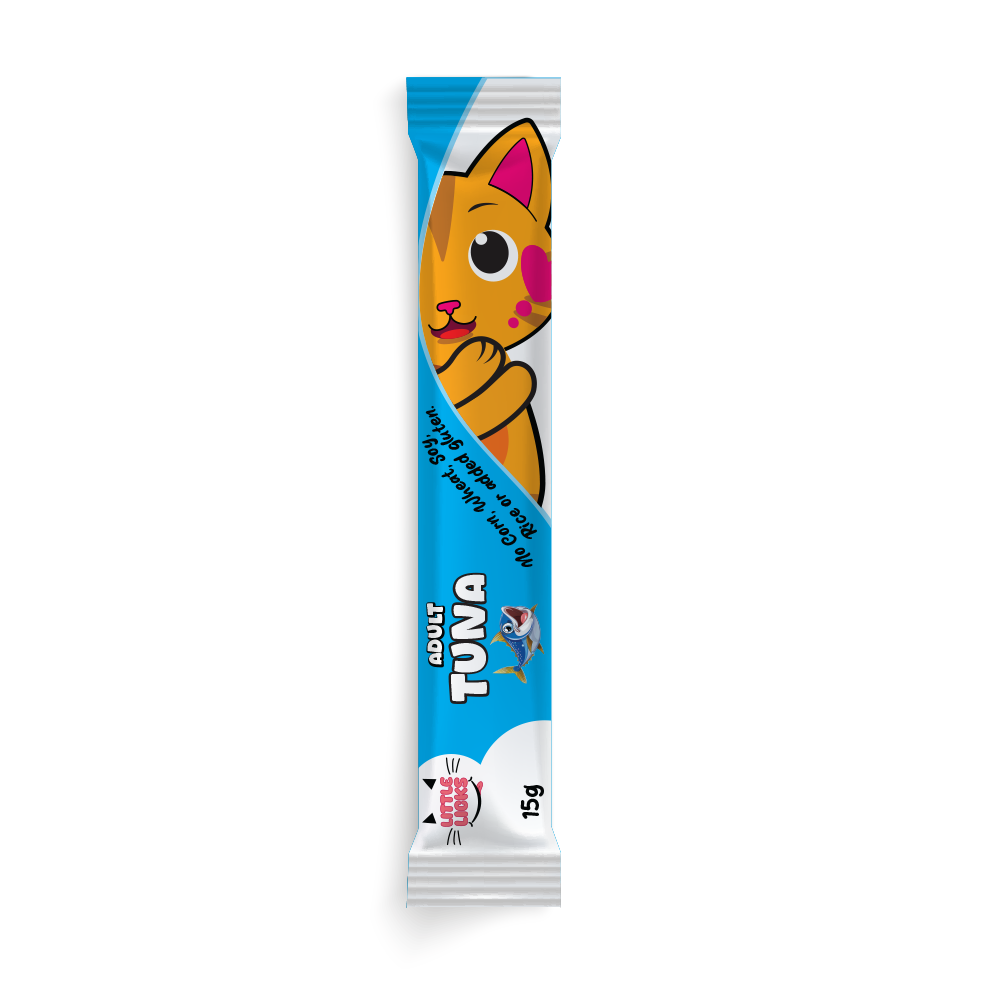 Smudges Little Licks Tuna Creamy Bisque Treats for Adult Cat 4 x 15g
