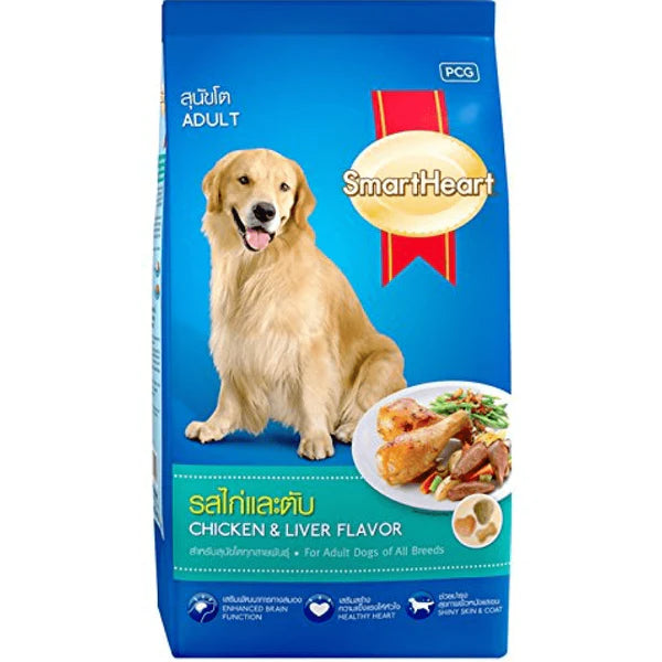 SmartHeart Adult Dog Food Chicken & Liver Flavour 20kg