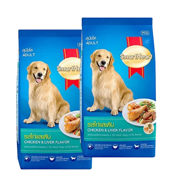 SmartHeart Adult Dog Food Chicken & Liver Flavour 20kg