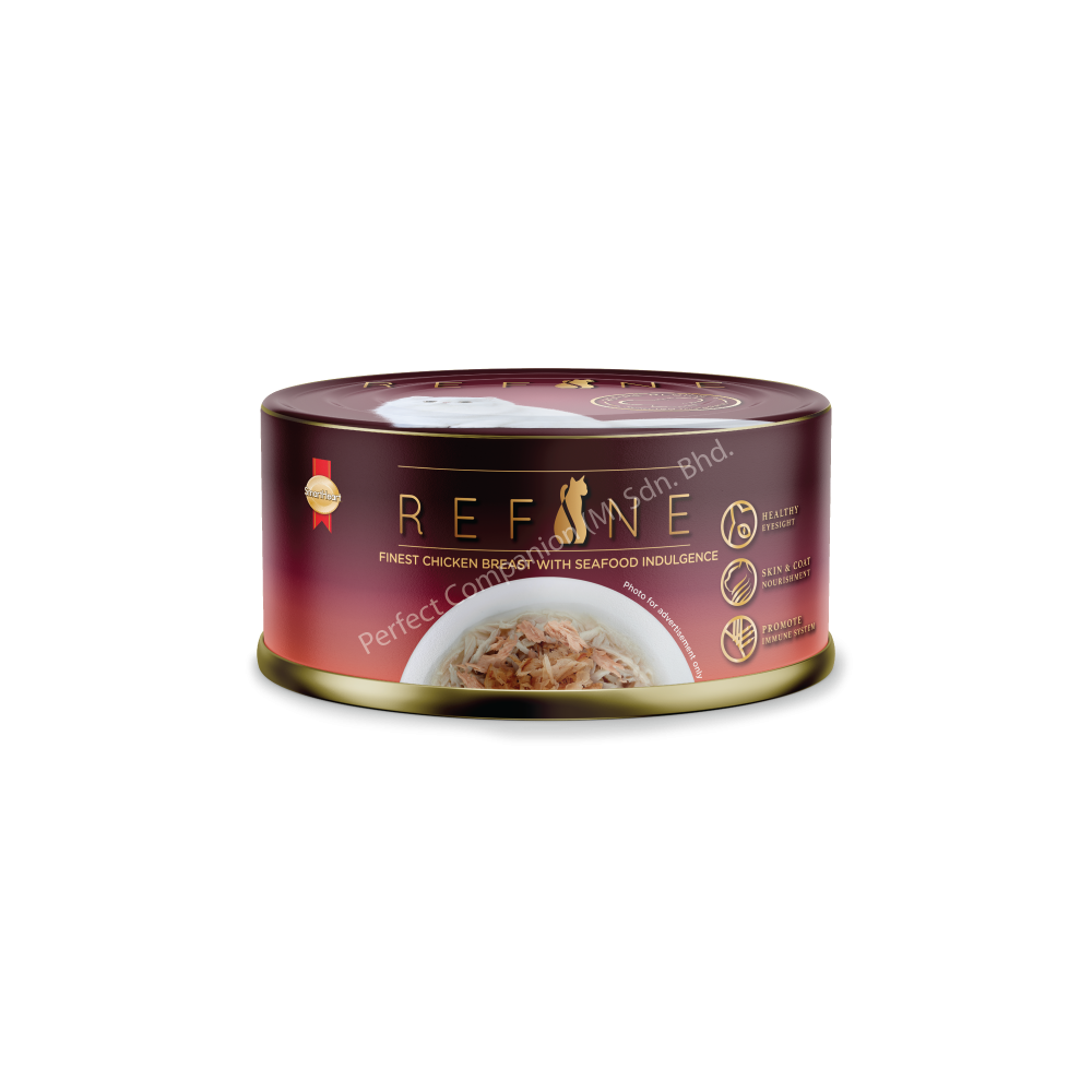SmartHeart Real Finest Chicken Breast Cat Food Indulgence 80g