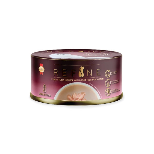 SmartHeart Real Finest Tuna Mousse with Milk Kitten Wet Food 80g