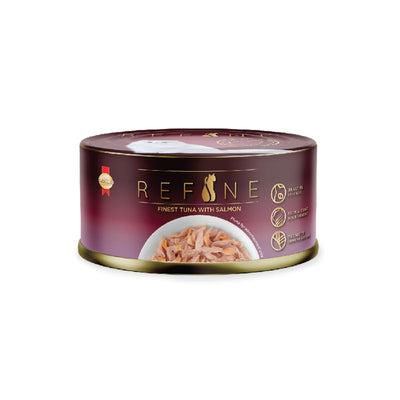 SmartHeart Real Finest Tuna with Salmon Cat Wet Food 80g (Pack of 6)