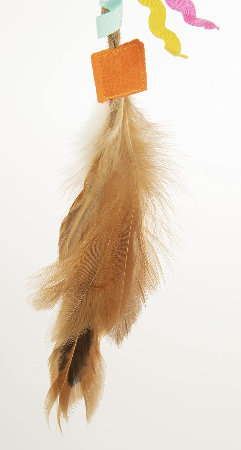 SmartyKat Pom Pom Player Door Dangler Catnip & Silvervine Cat Toy