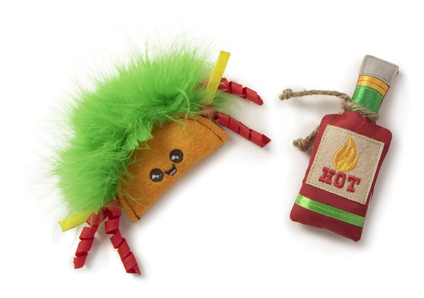 SmartyKat Happy Hotstuff Catnip Cat Toys – Set of 2