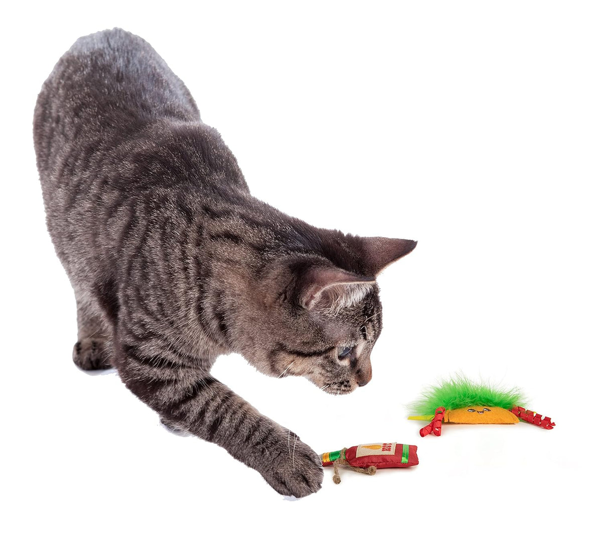 SmartyKat Happy Hotstuff Catnip Cat Toys – Set of 2