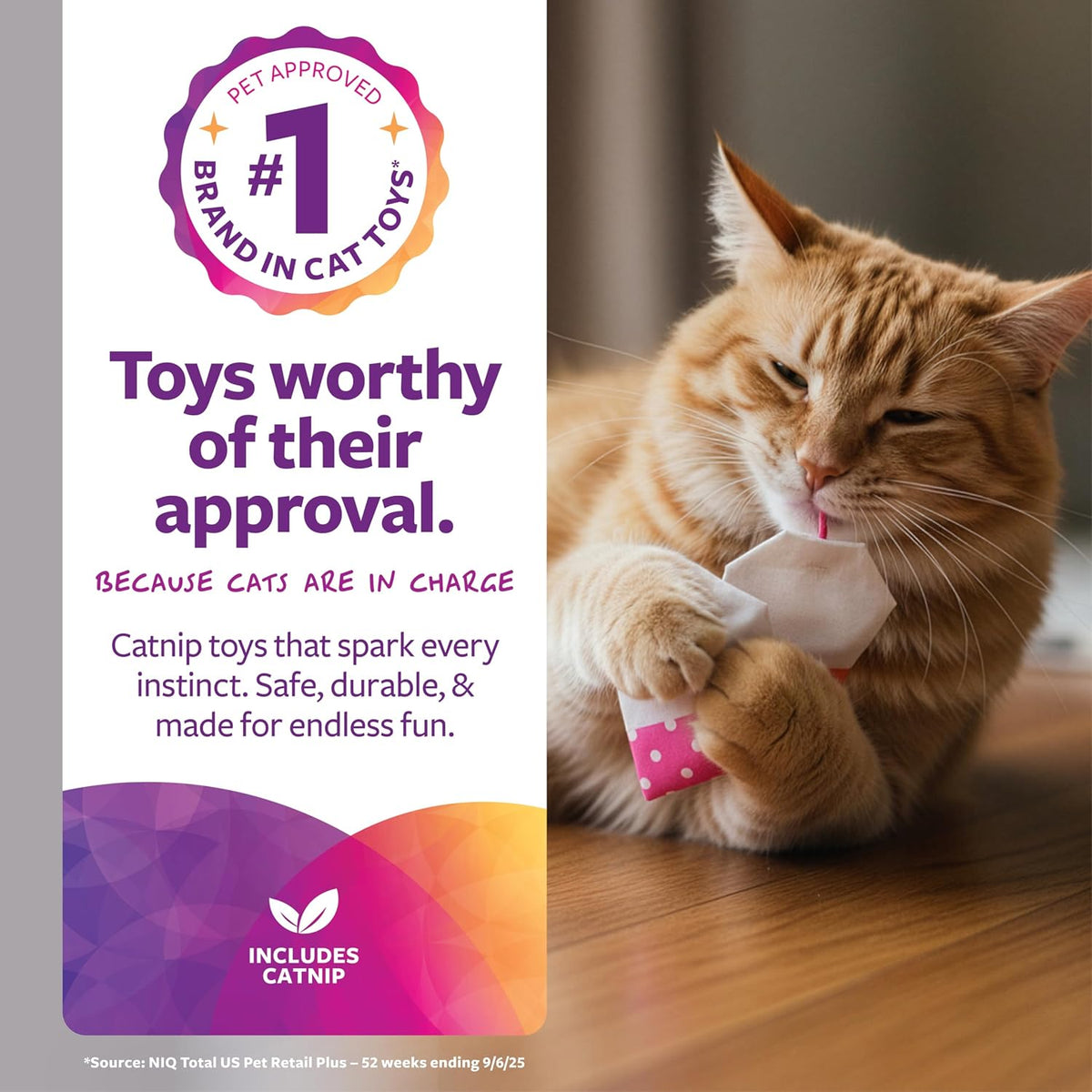 SmartyKat Tea Teazers Catnip Filled Cat Toys – Set of 2