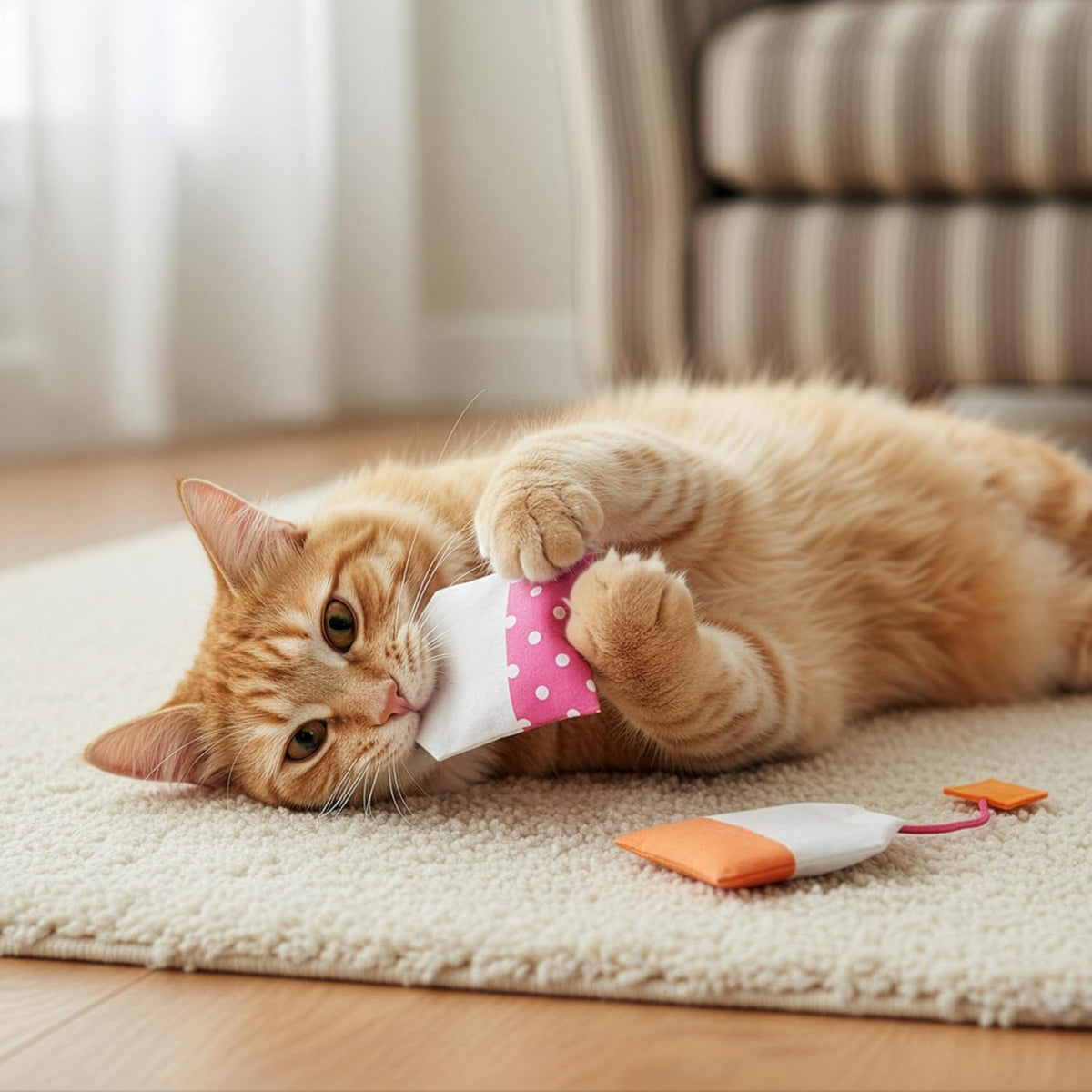 SmartyKat Tea Teazers Catnip Filled Cat Toys – Set of 2