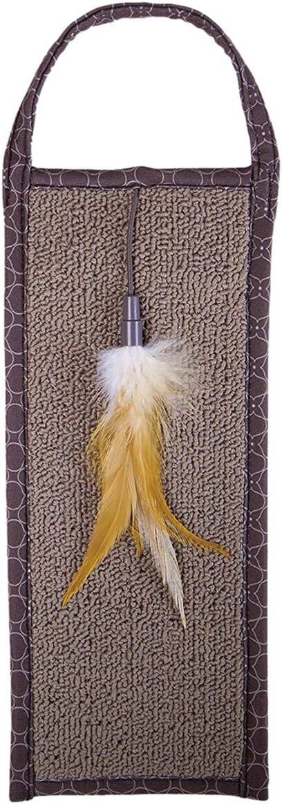 SmartyKat Carpet Relief Hanging Cat Scratcher with Catnip