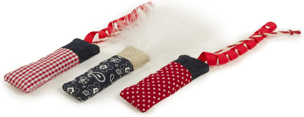 SmartyKat Silly Stix Pure Catnip Sparklers Cat Toys – Set of 3