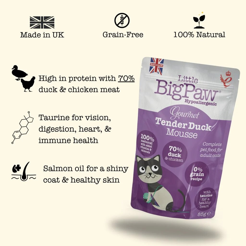 Little Big Paw Gourmet Tender Duck Mousse