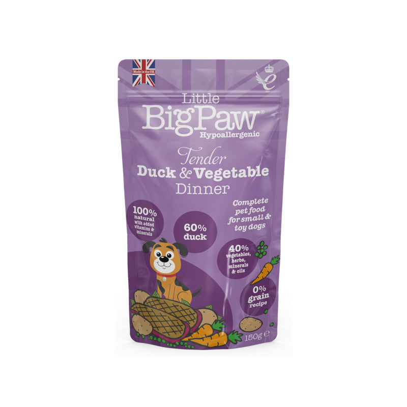 Little Big Paw Tender Duck & Vegetable Dinner
