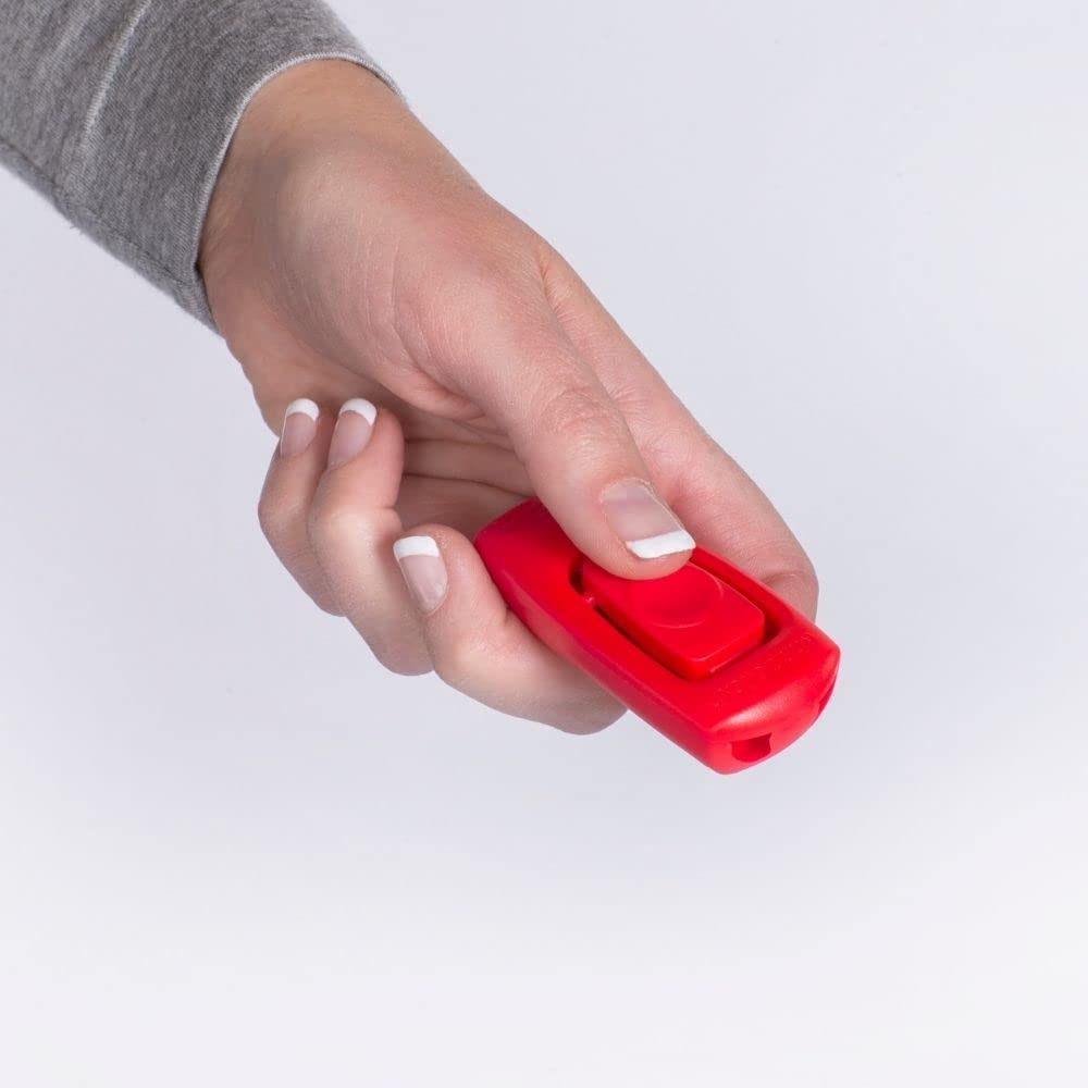 Company of Animals Clix Whizzclick – 2-in-1 Clicker & Whistle Dog Training Tool