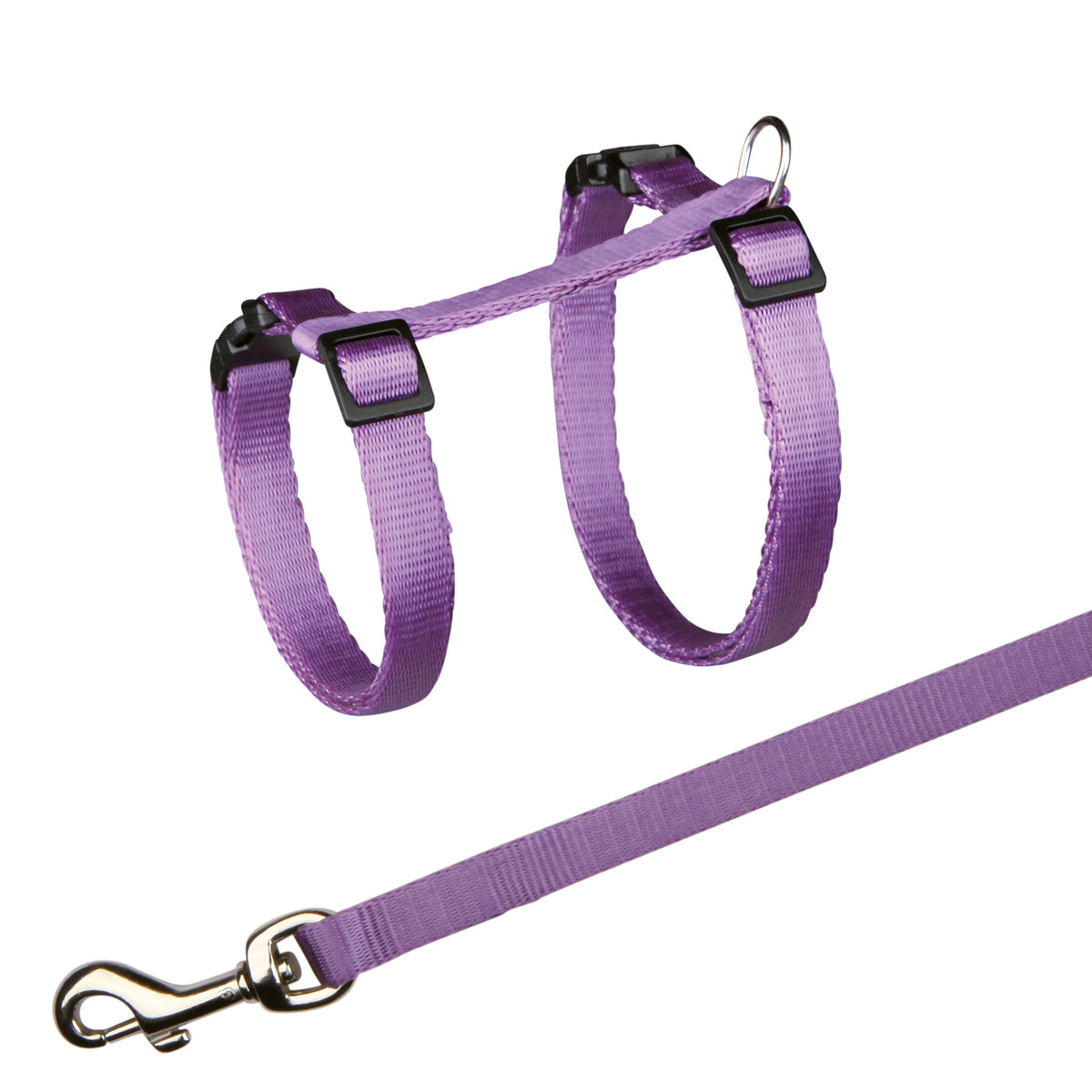 Trixie Cat Harness with Leash, Stomach Circum. 27–45 cm, Leash: 1.20 m/4 ft. Width 10 mm