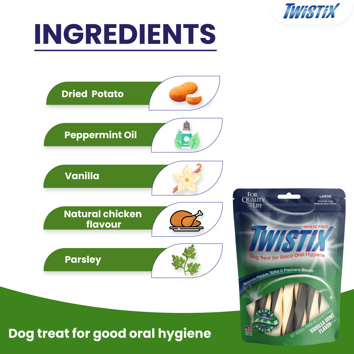 Twistix Vanilla Mint Flavor, 156 gm, Large - 631467_3.jpg