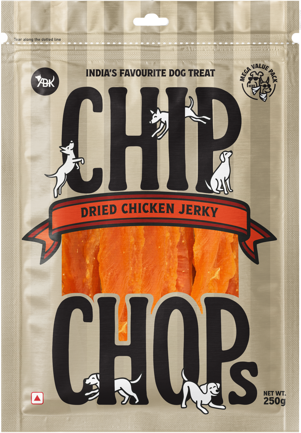 Chip Chops Sun Dried Chicken Jerky, 250 gm - CC2509.png