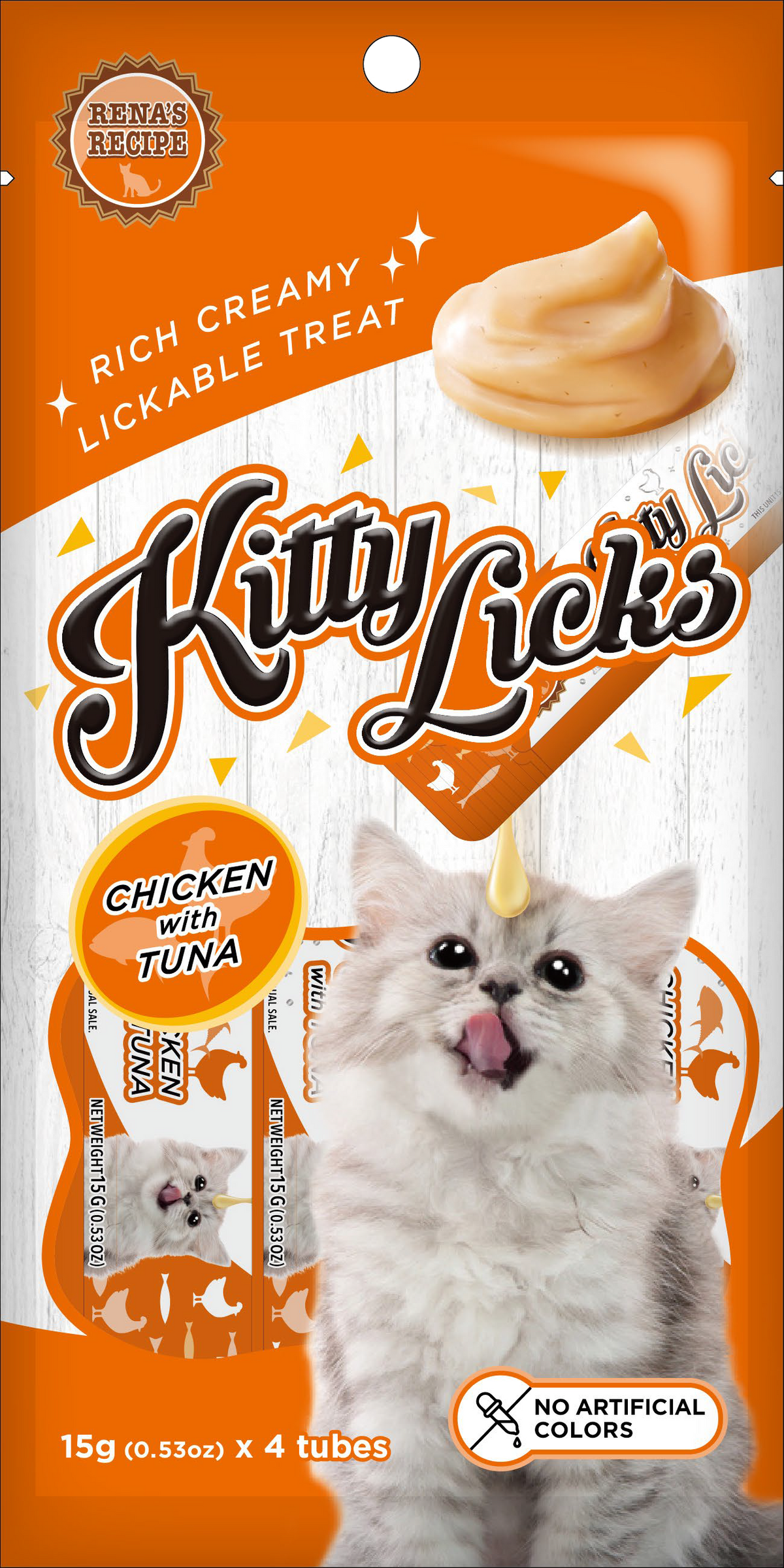 Kitty Licks Chicken Liver, 15g x 4 Tubes - 9240_1 (1).png