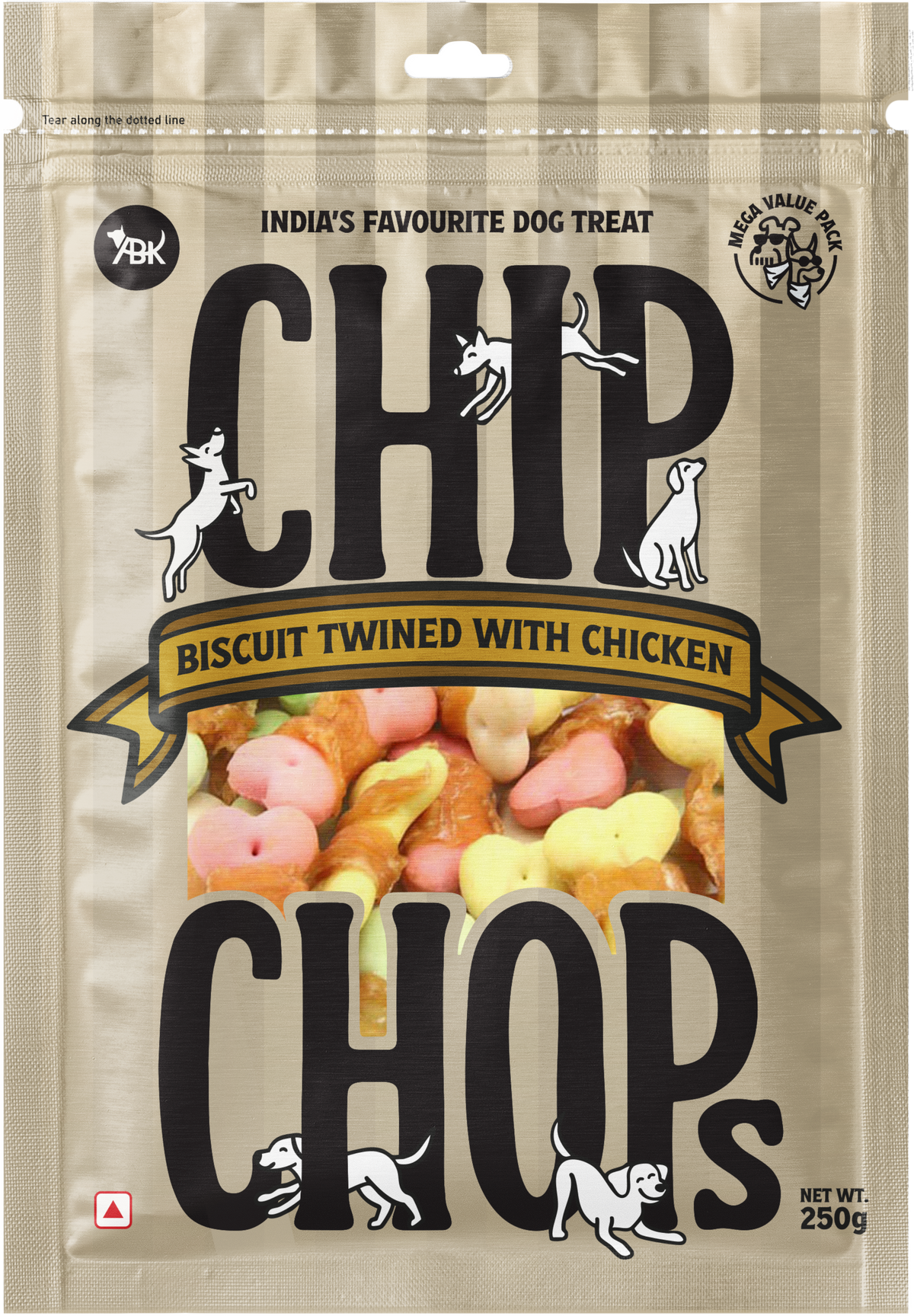 ChipChops Biscuits Twined with chicken 250g NEW - CC2513.png