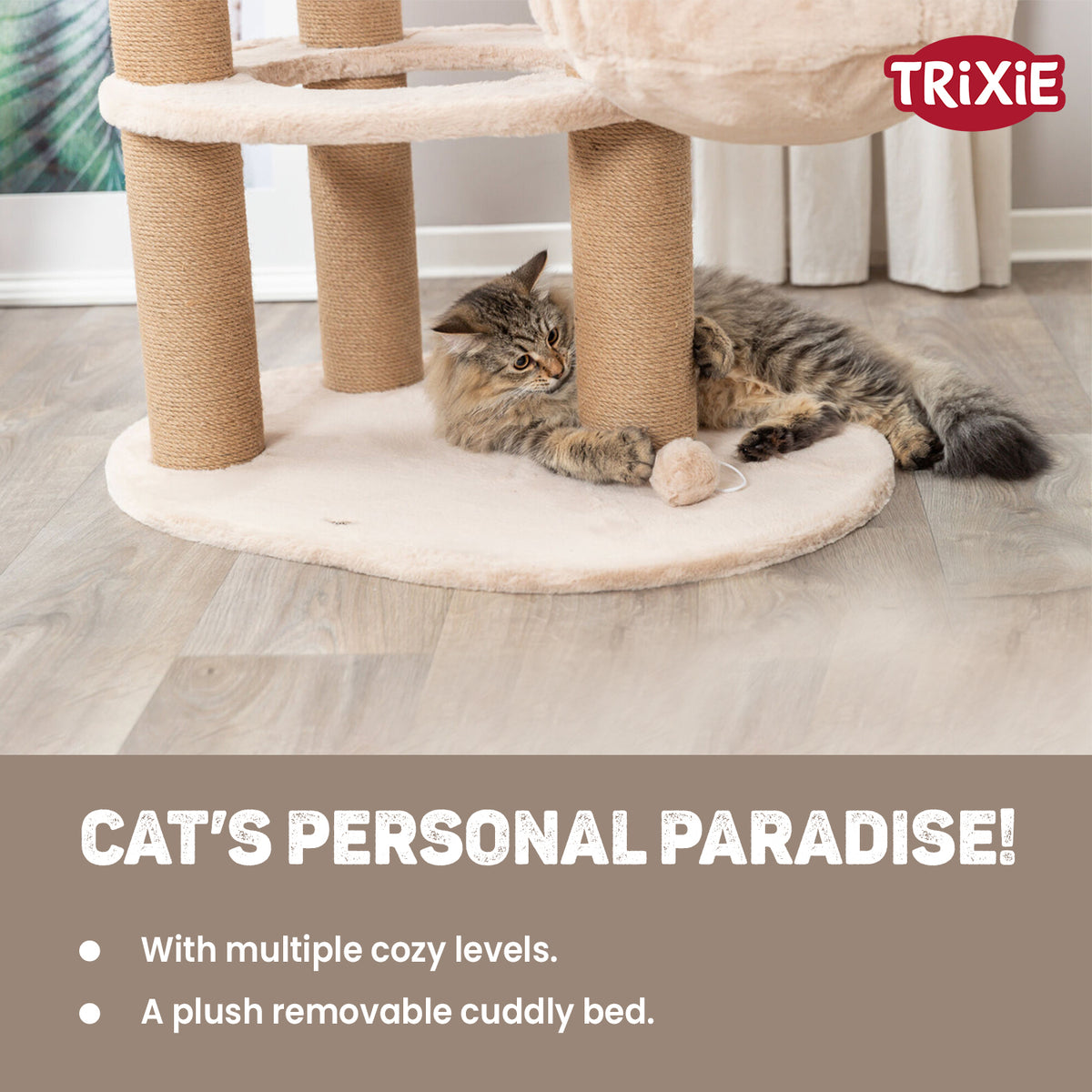 Trixie Boho Filippo Scratching Tree, 114 cm NEW