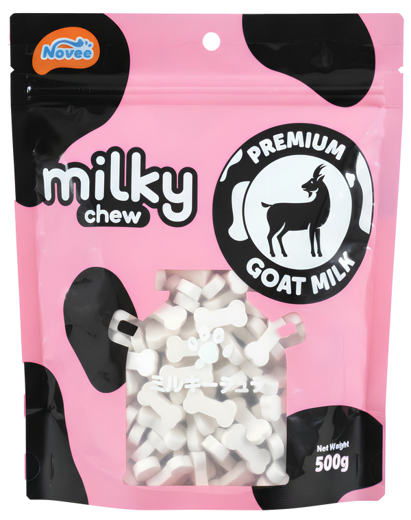 Novee Milky Chew Goat Milk Mini Bones, 500 gm. - 9928.png