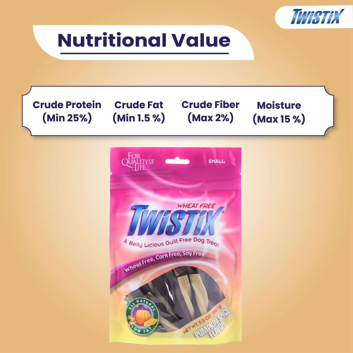 Twistix Pumpkin Spice Flavor, 156 gm, Small - 631535_4.jpg