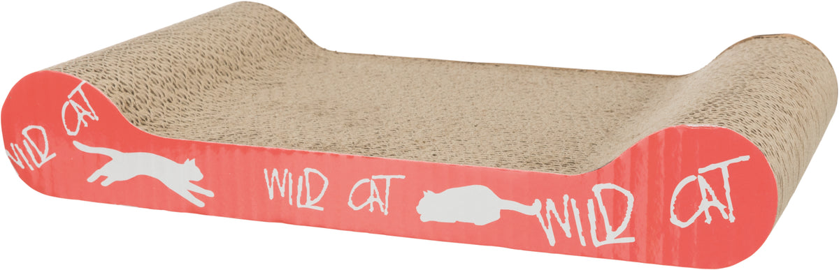 Trixie Wild Cat Scratching Cardboard, Orange, 41 × 7 × 24 cm