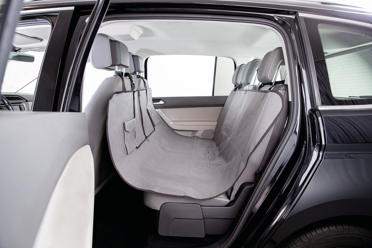 Trixie Car Seat Cover with Two Pockets Black/Brown 1.40 × 1.45 m