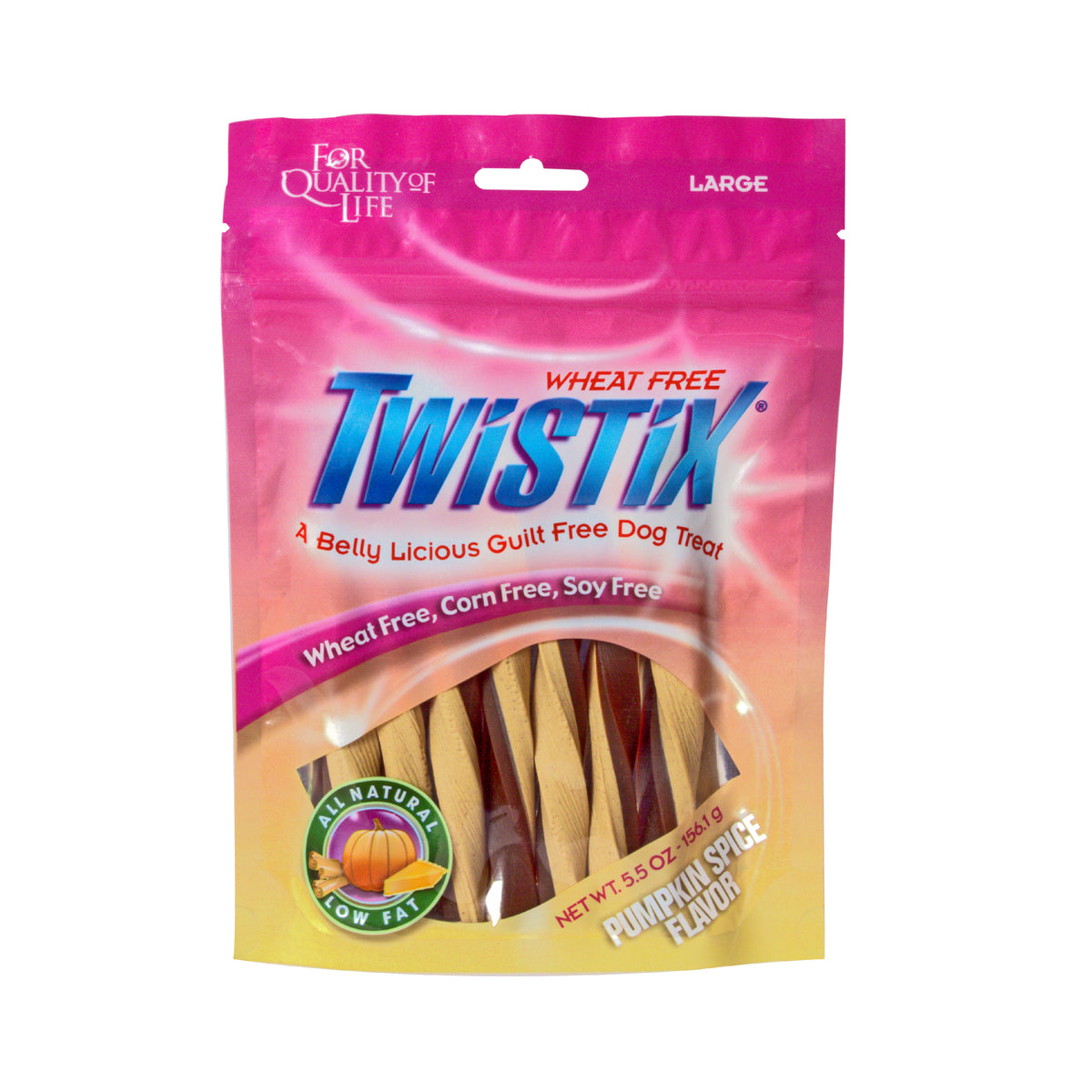 Twistix Pumpkin Spice Flavor, 156 gm, Large - 631528_1.jpg