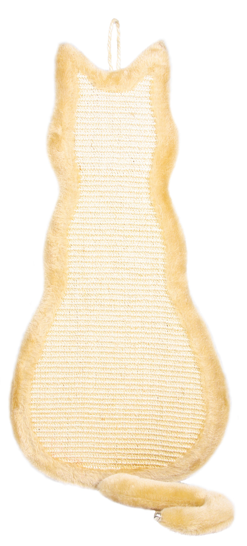 Trixie Scratching board cat, sisal rug/plush, catnip, 35 × 69 cm, natural/beige NEW