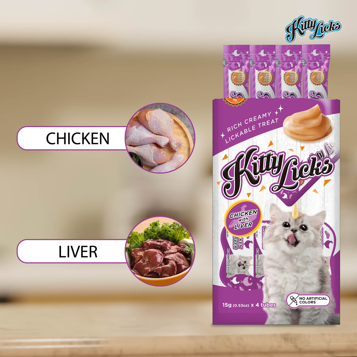 Kitty Licks Tuna, 15g x 4 Tubes - 9239-02.jpg