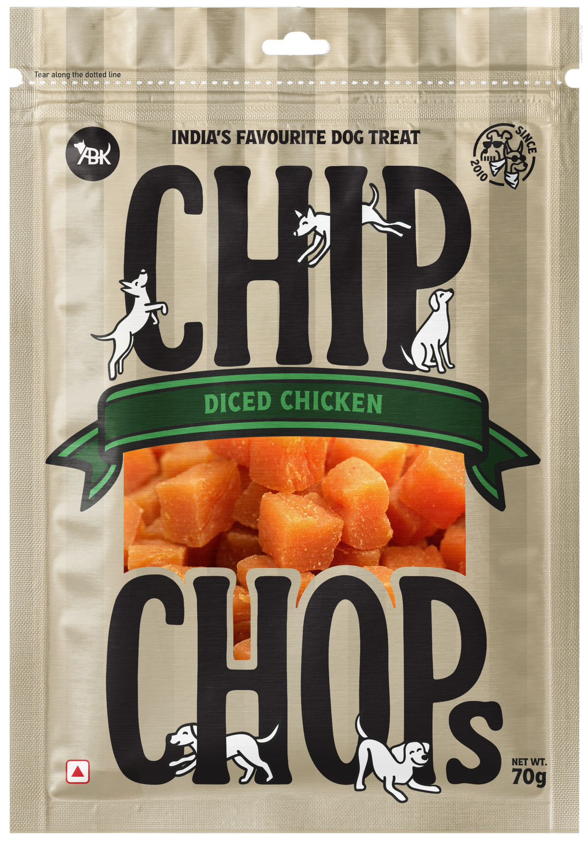 Chip Chops Diced Chicken, 70 gm - CC1204.png