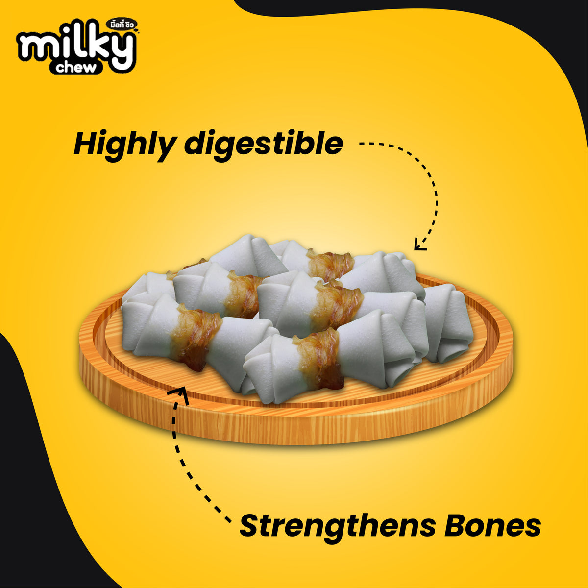 Milky Chew Cheese & Chicken Bones, 10 pieces - 1246-05.jpg
