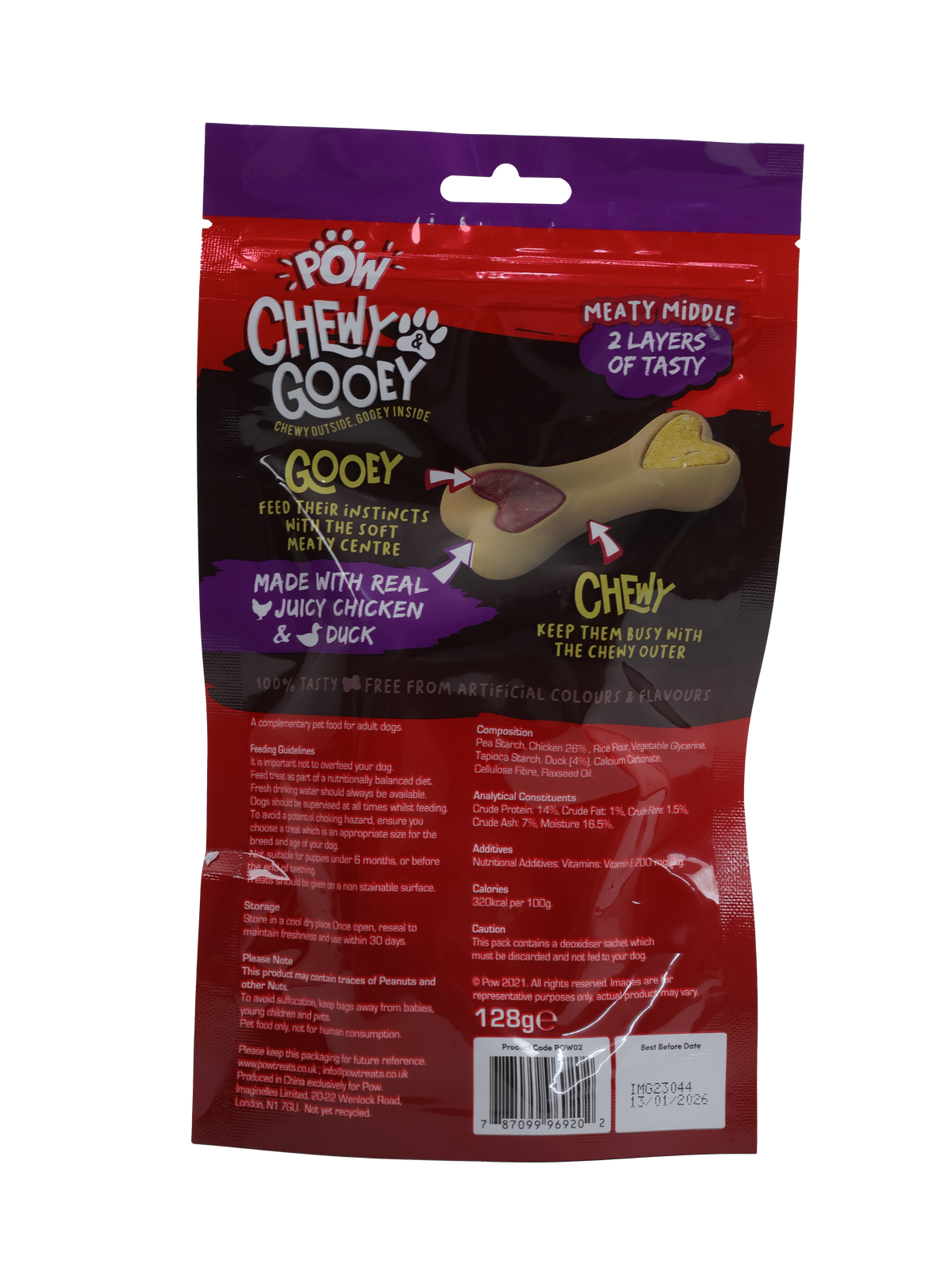 Pow Chicken & Duck Filled Bones 2Pk 200G - PO02 -2.png