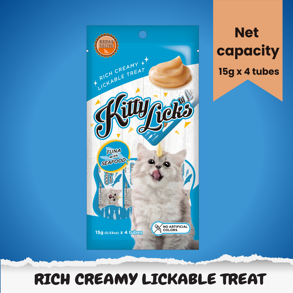 Kitty Licks Chicken Tuna, 15g x 4 Tubes - 9241-05.png
