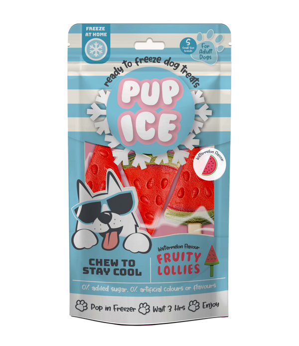 Pup Ice Fruity Lollies Watermelon 3Pk 90G - PI06 Pup Ice Fruity Lollly - Pack - Product.png