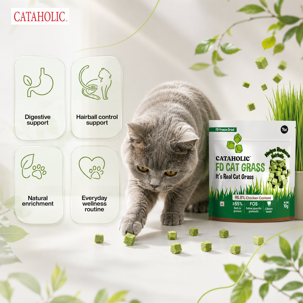Cataholic FD Cat Grass Granules 10g NEW - CH4001 PDP 3.jpg