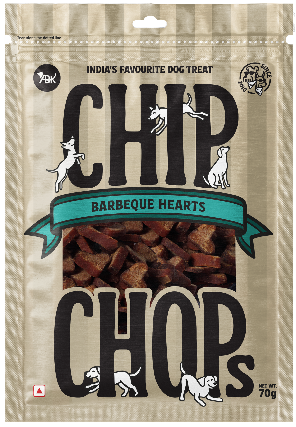 Chip Chops Barbeque Hearts, 70 g - CC1215.png